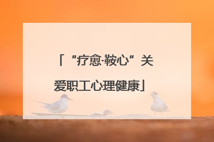 “疗愈·鞍心”关爱职工心理健康