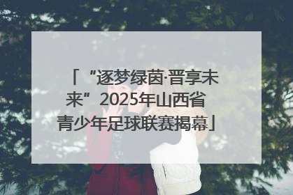 “逐梦绿茵·晋享未来”2025年山西省青少年足球联赛揭幕