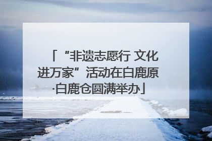 “非遗志愿行 文化进万家”活动在白鹿原·白鹿仓圆满举办