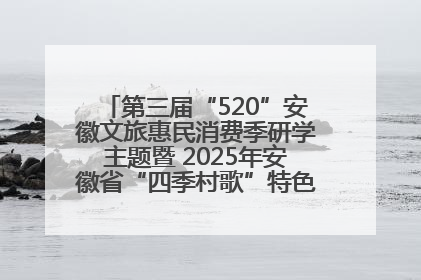 第三届“520”安徽文旅惠民消费季研学主题暨 2025年安徽省“四季村歌”特色展演燃动池州