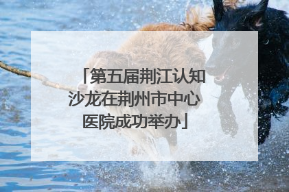 第五届荆江认知沙龙在荆州市中心医院成功举办