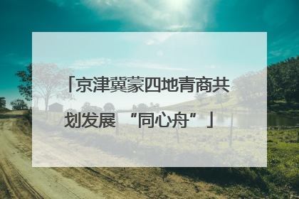 京津冀蒙四地青商共划发展 “同心舟”