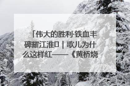 伟大的胜利·铁血丰碑耀江淮⑫｜歌儿为什么这样红——《黄桥烧饼歌》诞生记