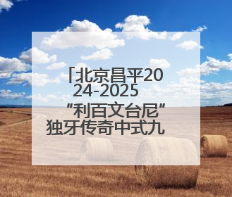 北京昌平2024-2025“利百文台尼”独牙传奇中式九球国际巡回赛全球总决赛举行