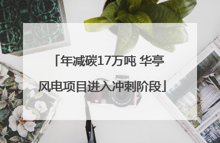 年减碳17万吨 华亭风电项目进入冲刺阶段