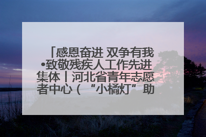 感恩奋进 双争有我•致敬残疾人工作先进集体丨河北省青年志愿者中心（“小橘灯”助残接力计划实施团队）：用温暖陪伴，守护特殊孩子成长