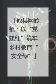 攸县网岭镇：以“党建红”筑牢乡村教育“安全绿”