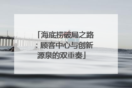海底捞破局之路：顾客中心与创新源泉的双重奏
