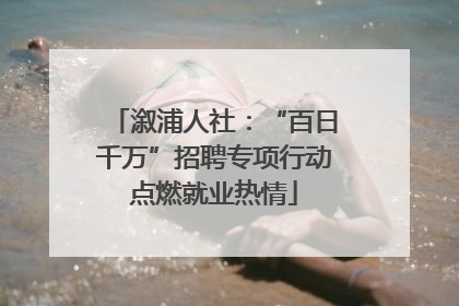 溆浦人社：“百日千万”招聘专项行动点燃就业热情