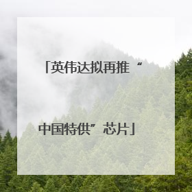 英伟达拟再推“中国特供”芯片