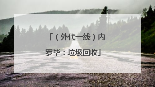 （外代一线）内罗毕：垃圾回收