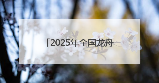 2025年全国龙舟大联动暨南宁龙舟公开赛5月31日举办